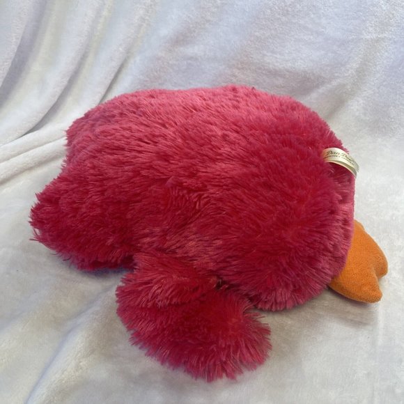 Owl Dan Dee 12" Plush Stuffed Animal Pink Green Cuddle Snuggle Pillow Chevron - Picture 5 of 6